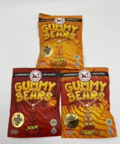 Mini Gummy Bears 750mg are now available in stock online for affordable prices, buy mini gummy Bears online now.