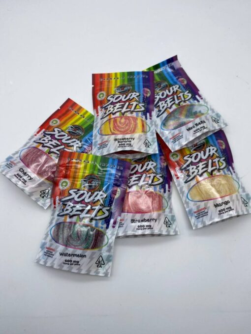 Cannabis Infused Sour Belts are now available in stock online for affordable prices.