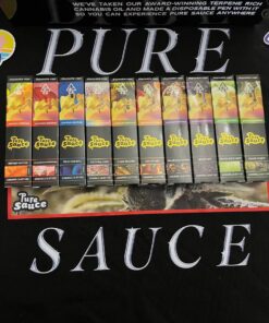 Pure Sauce Disposable are now available in stock online for affordable prices, buy pure sauce disposable carts online, buy pure sauce dispo