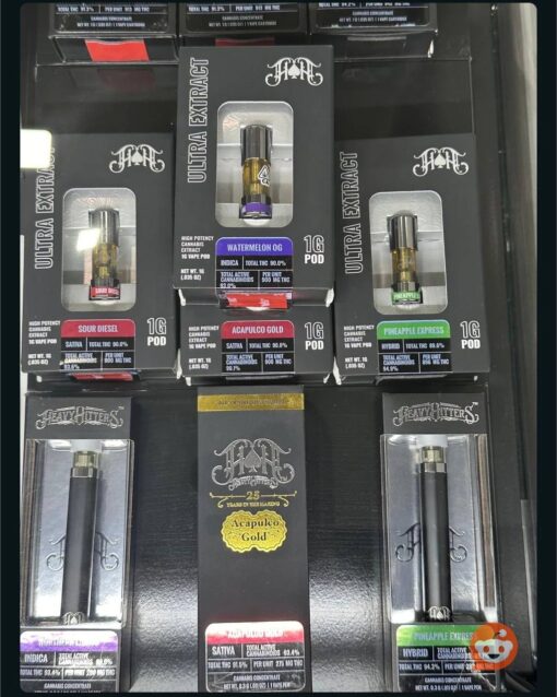 Heavy Hitters Carts are now available in stock online for affordable prices, buy heavy hitters cart​ online, buy heavy hitters 2 gram cart​ online now